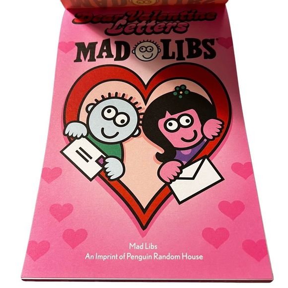 Mad Libs Dear Valentine Letters Fun‎ Hilarious Workbook for Kids Gift Idea - Picture 5 of 5